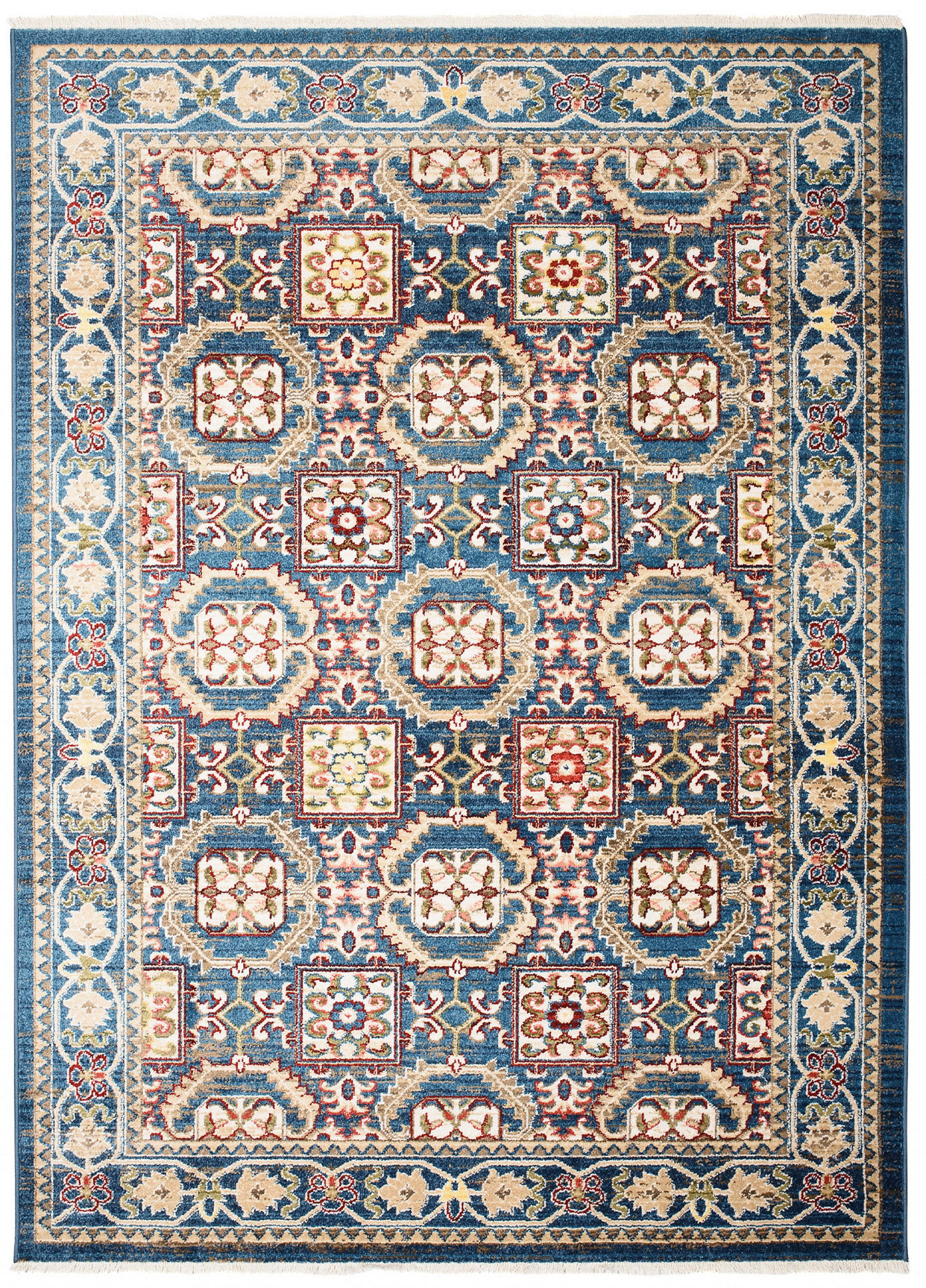 TEPPICH RIVIOLI Blau 240/330 cm - Blau, Textil (240/330cm) - Tapiso