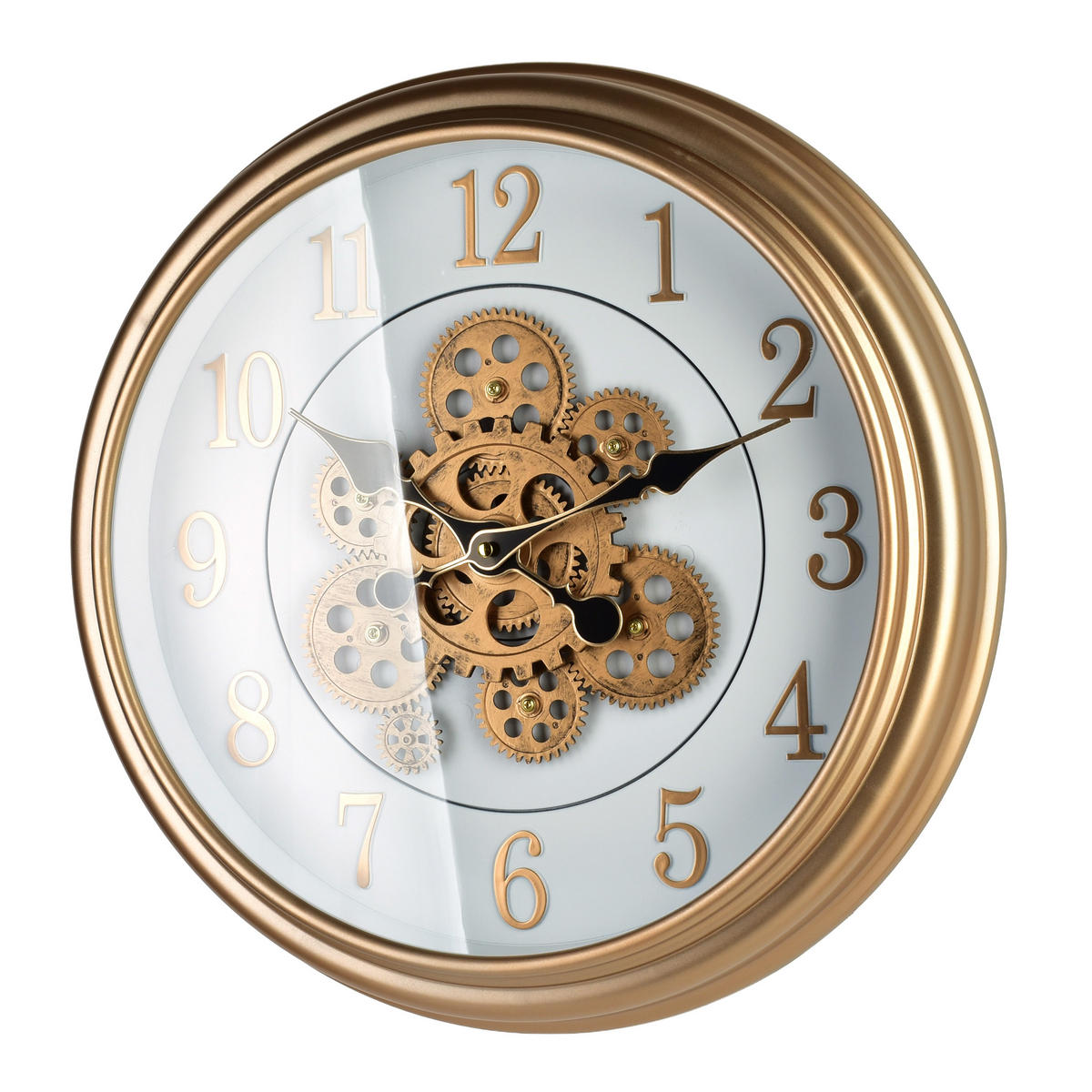 WANDUHR Ramsey weiß 45/45/45 cm Kunststoff - Braun, Kunststoff (45/45/45cm) - Mondex