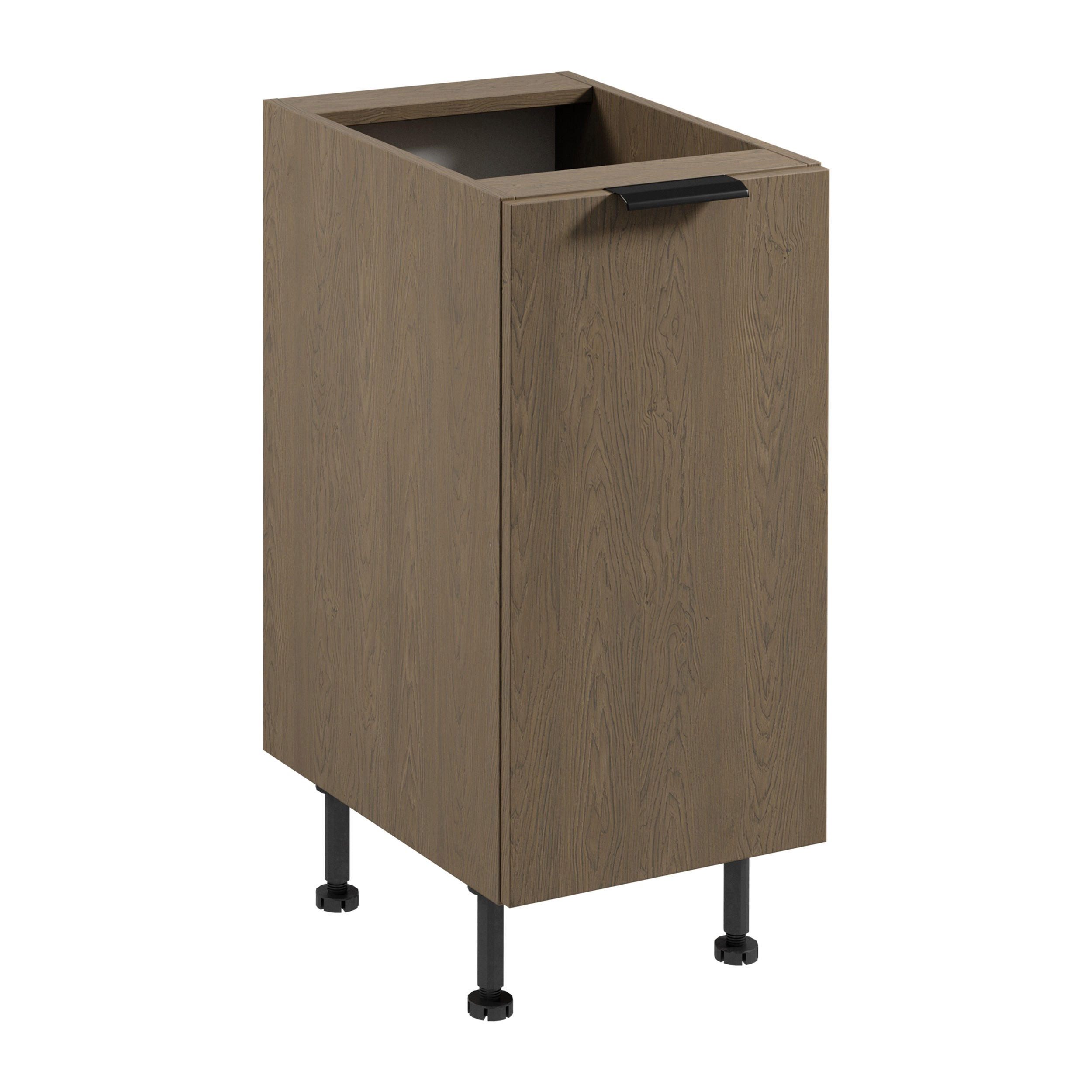 UNTERSCHRANK D40 P/L – Sorento Dunkle Eiche – Dunkle Eiche - Dunkelbraun, Holzwerkstoff (40/87/52cm) - ROYAL24_MARKT