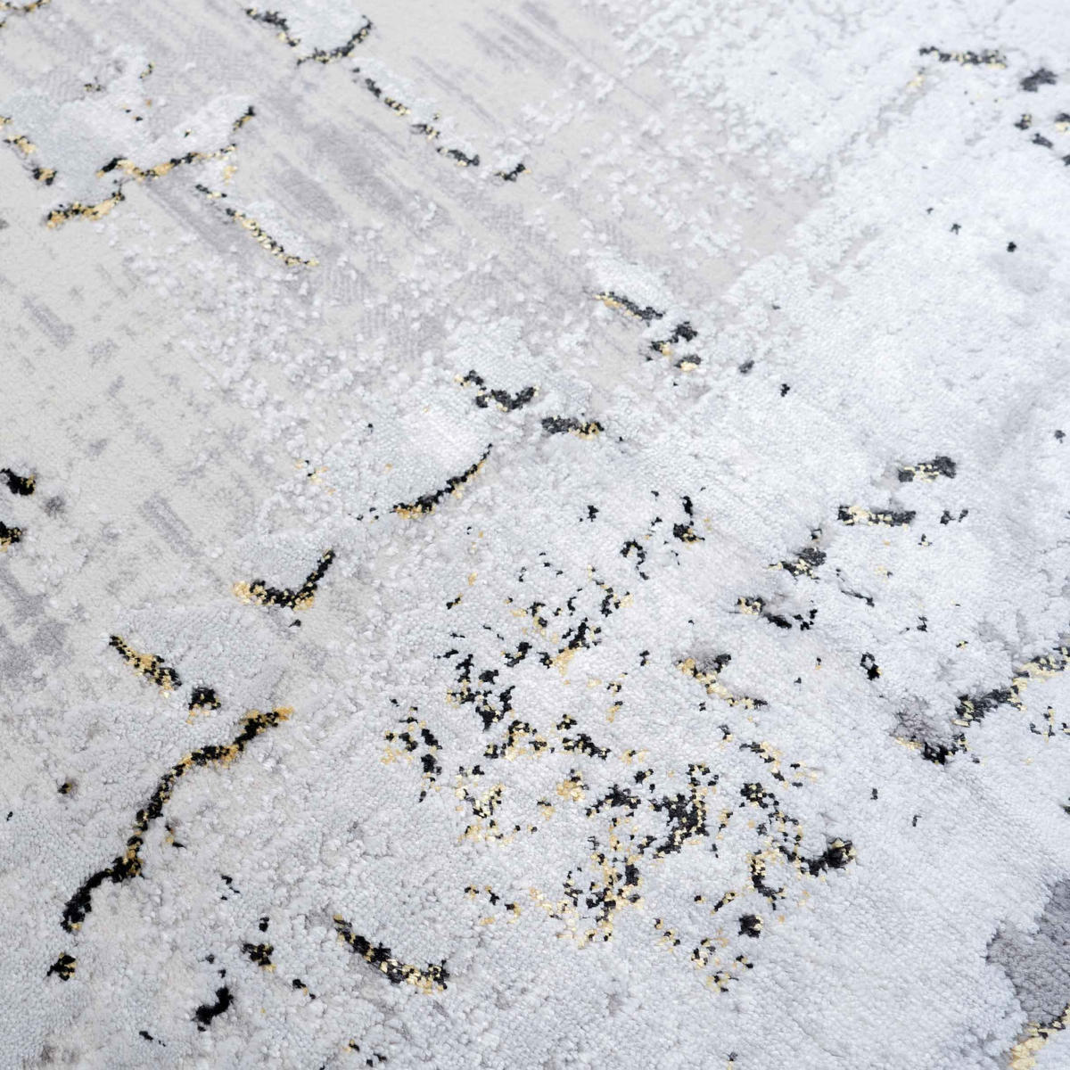 WEBTEPPICH Grace Gold - Goldfarben, Textil (190/280cm) - Kukoon Rugs