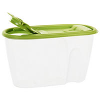 KÜCHENBEHÄLTER Lebensmittel 1 L - Grün, Kunststoff (9/11/20cm) - Excellent Houseware