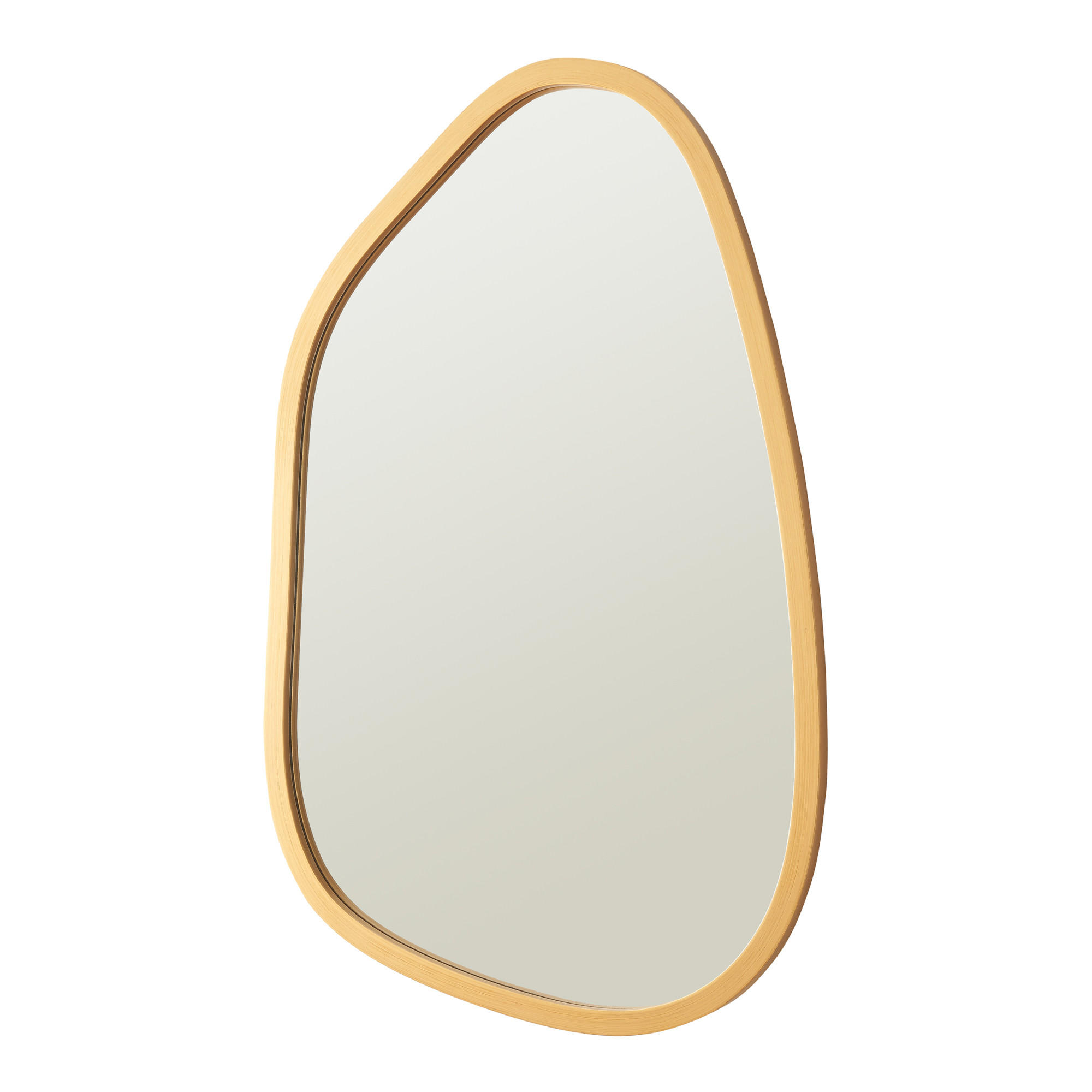 WANDSPIEGEL Filiano - Goldfarben, Glas/Holzwerkstoff (58/80/1.8cm) - [en.casa]