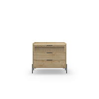 KOMMODE Inca Braun 90/40/80 cm - Braun, Holz (40/80/90cm) - Calicosy