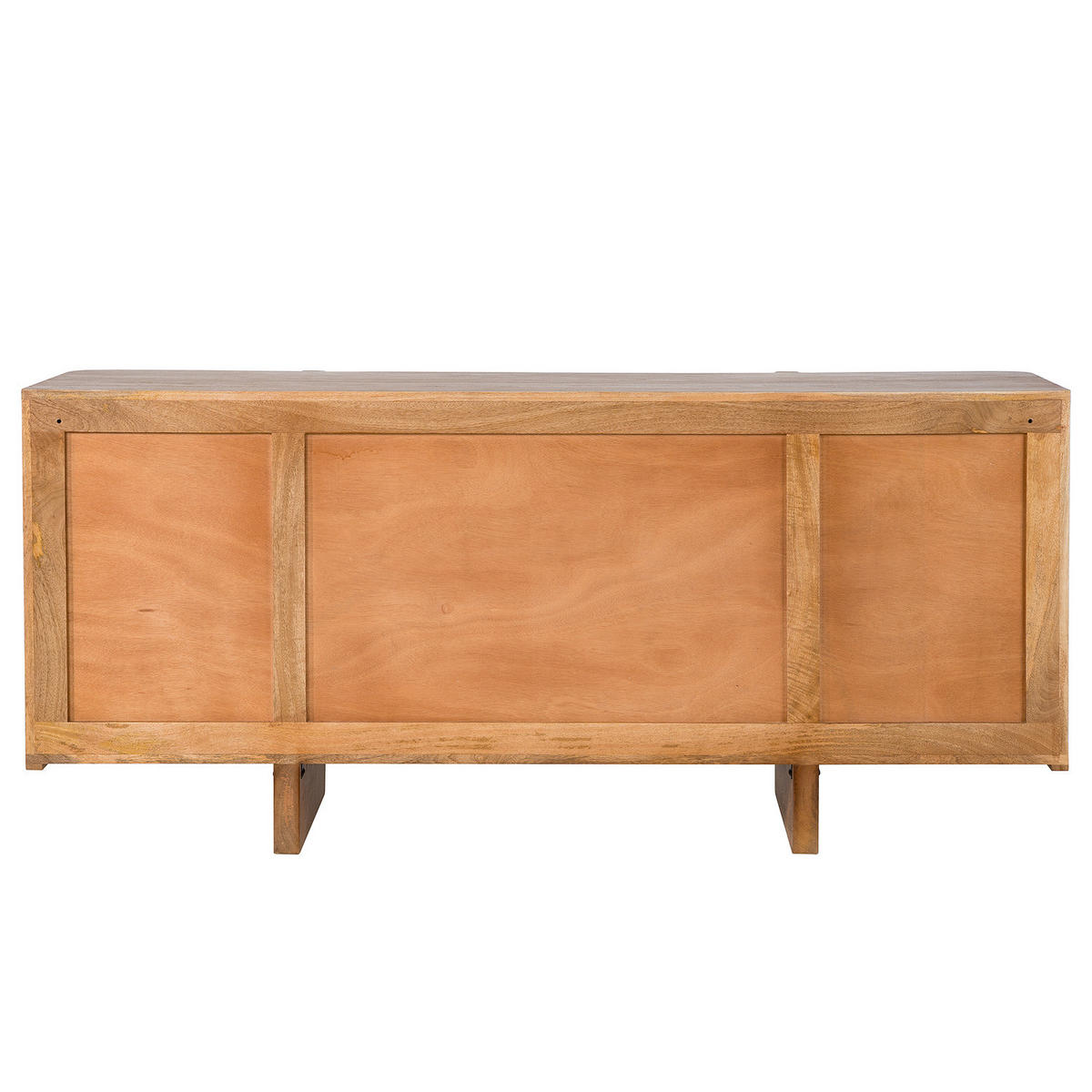MASSIVES SIDEBOARD - Mango Honig - Braun, Holz (160/72/42cm) - home24