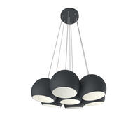 HÄNGELEUCHTE - Anthrazit, Metall (25/25/20cm) - Lumicom