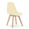 ESSZIMMERSTUHL KITO cremefarbener Sitz - Creme, Kunststoff (46/80/54.5cm) - Valora