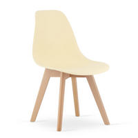 ESSZIMMERSTUHL KITO cremefarbener Sitz - Creme, Kunststoff (46/80/54.5cm) - Valora