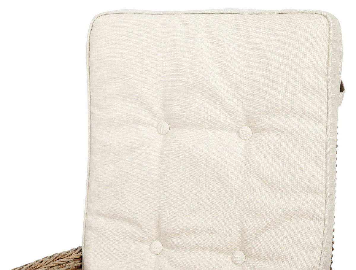 GARTENSTUHL, Gram, Stühle Natur, Rattan, 60 x 70 x 110 cm, 2-teilig - Naturfarben, Naturmaterialen (60/110/70cm) - ebuy24