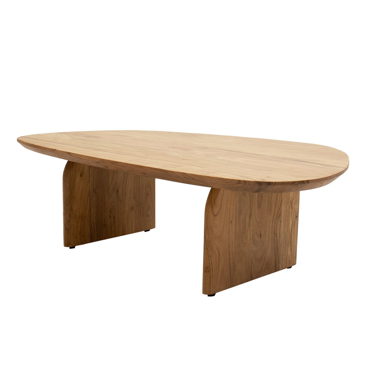 COUCHTISCH, organisch aus Mangoholz 135cm, natürlich - Braun, Holz (135/76/38cm) - Giga Meubel