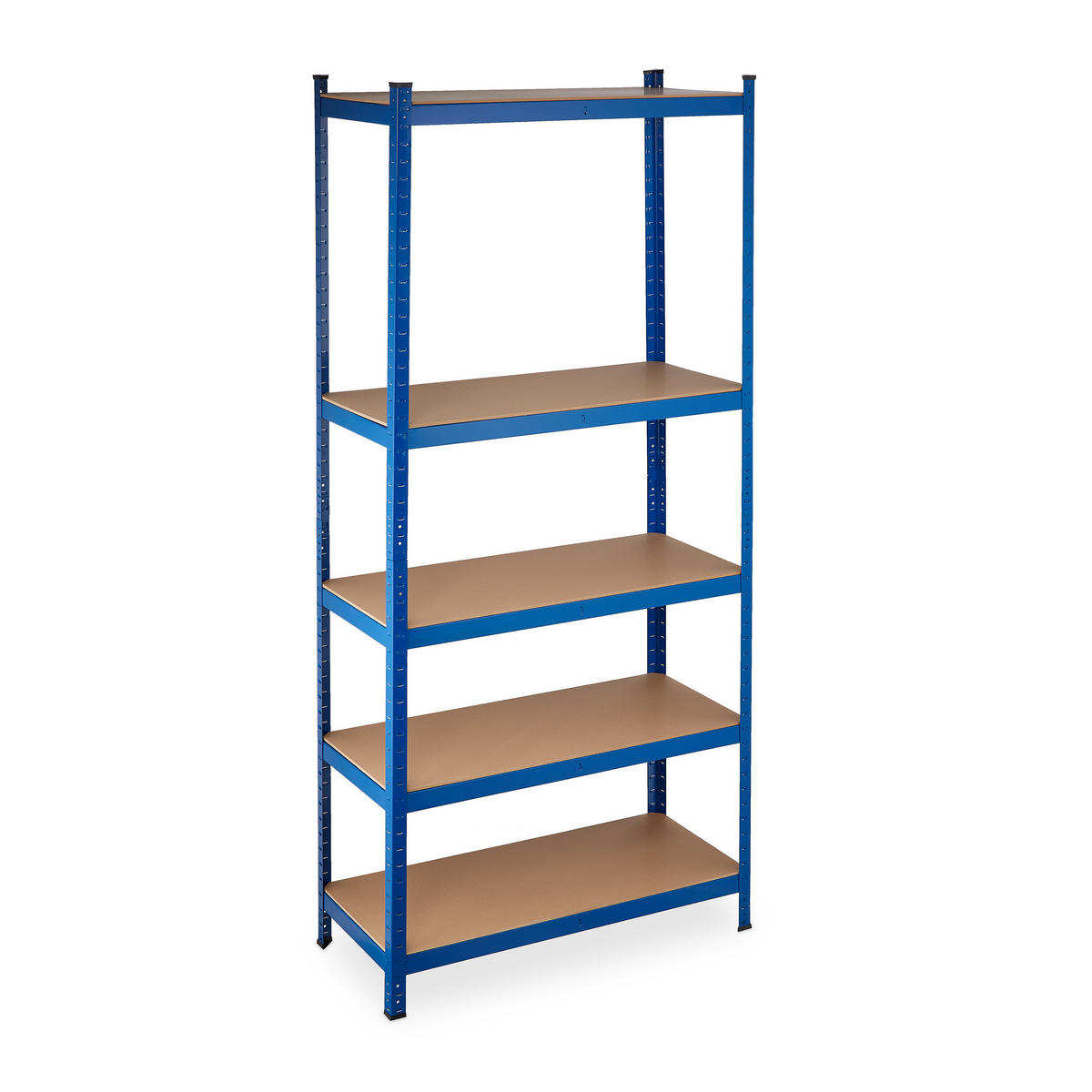 SCHWERLASTREGAL - Multicolor, Holzwerkstoff/Kunststoff (100/220/45cm) - Relaxdays
