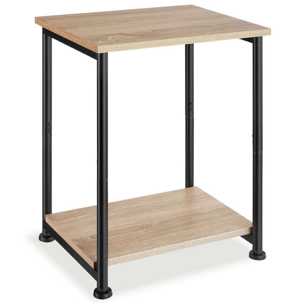 BEISTELLTISCH Yonkers, 38,5 x 30 x 51,5 cm, Industrial Holz hell, Eiche Sonoma - Naturfarben, Holzwerkstoff (38.5/30cm) - tectake