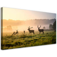 LEINWANDBILD Landschaften 100x50cm - Beige, Textil (100/50cm) - Feeby