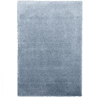 LUXUS HOCHFLOR SHAGGY TEPPICH DREAM - Blau, Textil (80/160cm) - Snapstyle