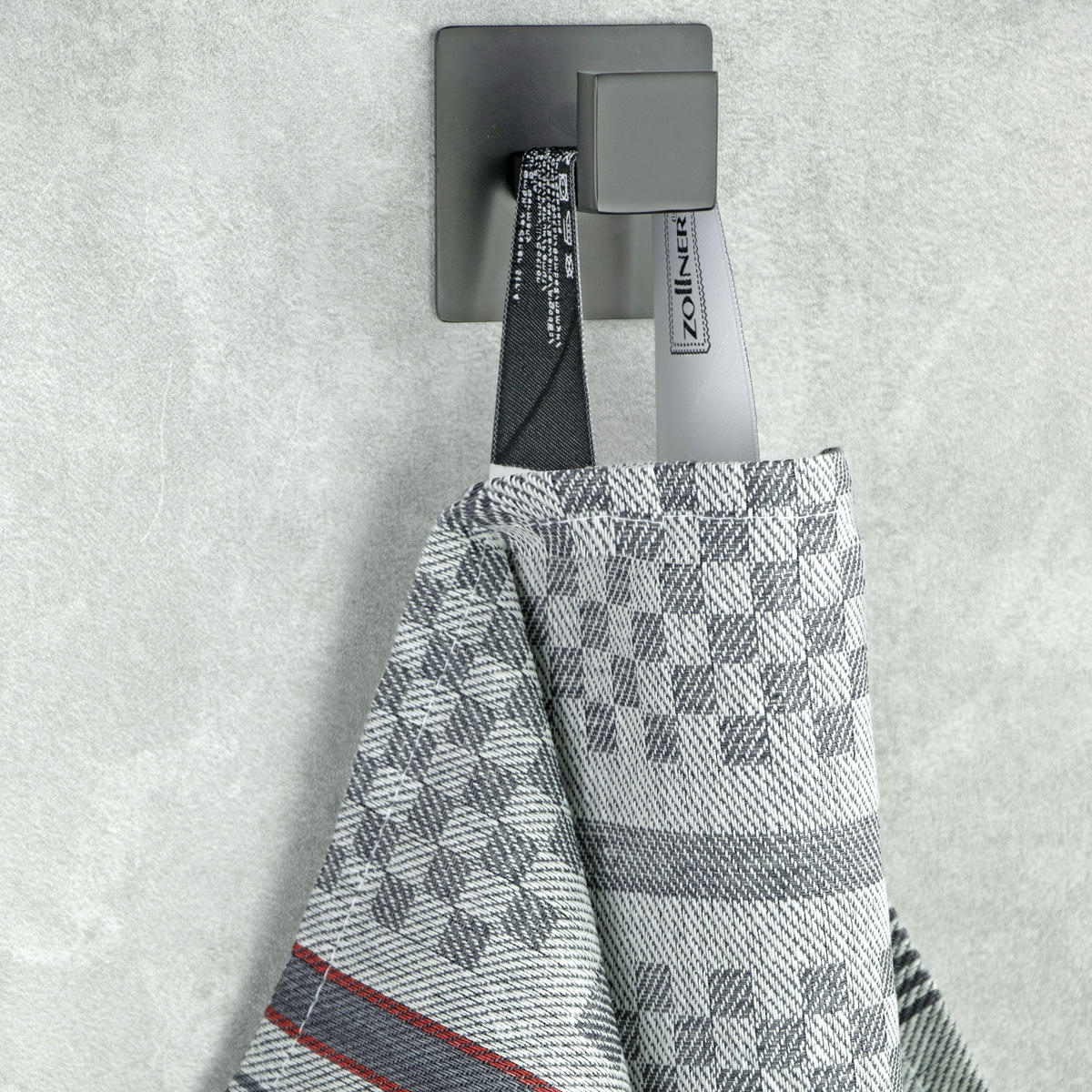 GESCHIRRTÜCHER, 10er-Set, 50x100 cm, 100% Baumwolle, Grau - Grau, Textil (50/100cm) - Zollner