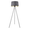 STEHLEUCHTE Manchester - Grau, Metall (45/45/150cm) - lux.pro