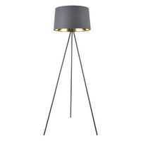 STEHLEUCHTE Manchester - Grau, Metall (45/45/150cm) - lux.pro