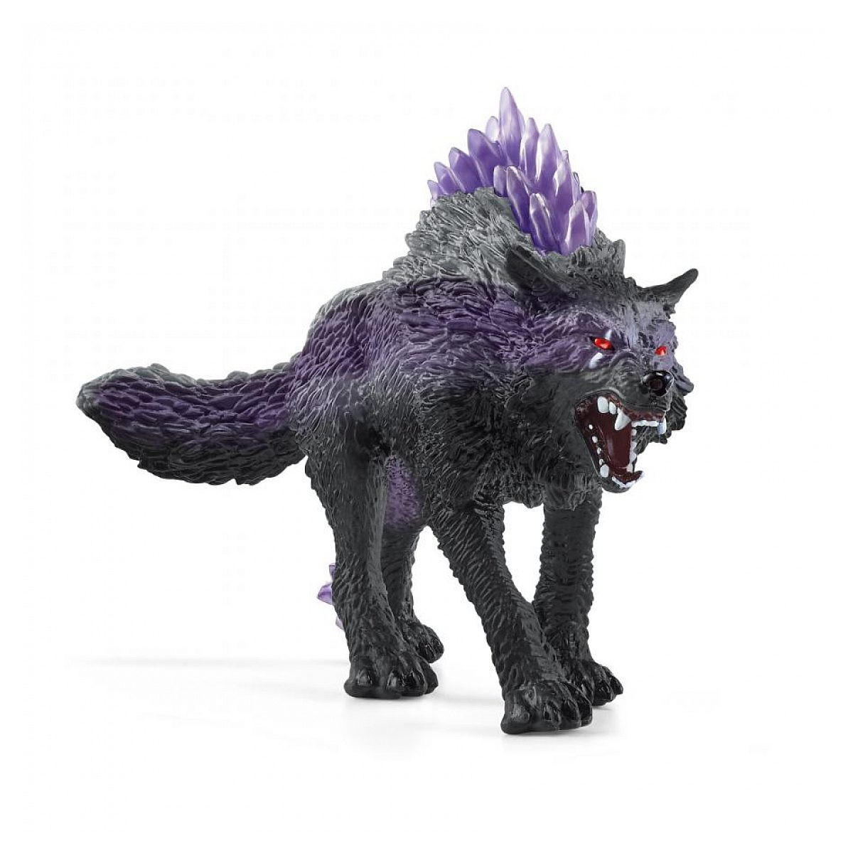 SPIELFIGUR dunkle Wolfsfigur - Violett, Kunststoff (6/9/15cm) - Schleich