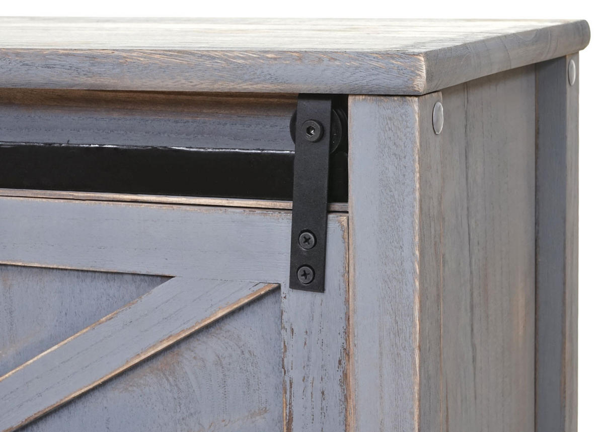 KOMMODE Anthrazit - Anthrazit, Holz (102/81/34cm) - MCW