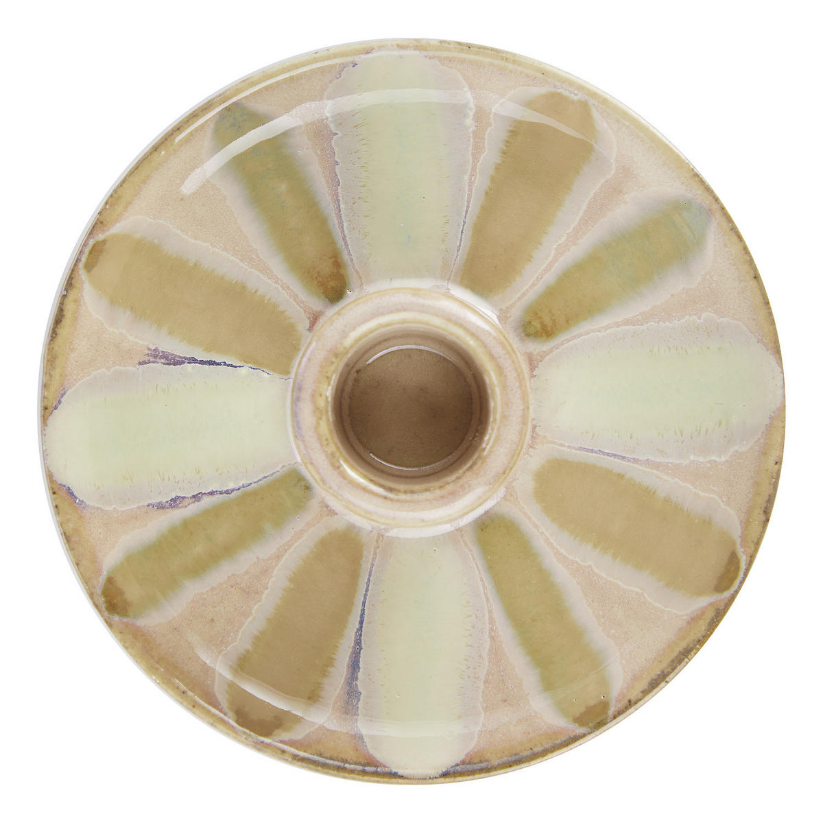 KERZENHALTER Seventies - Beige, Keramik (11/4/11cm) - Butlers