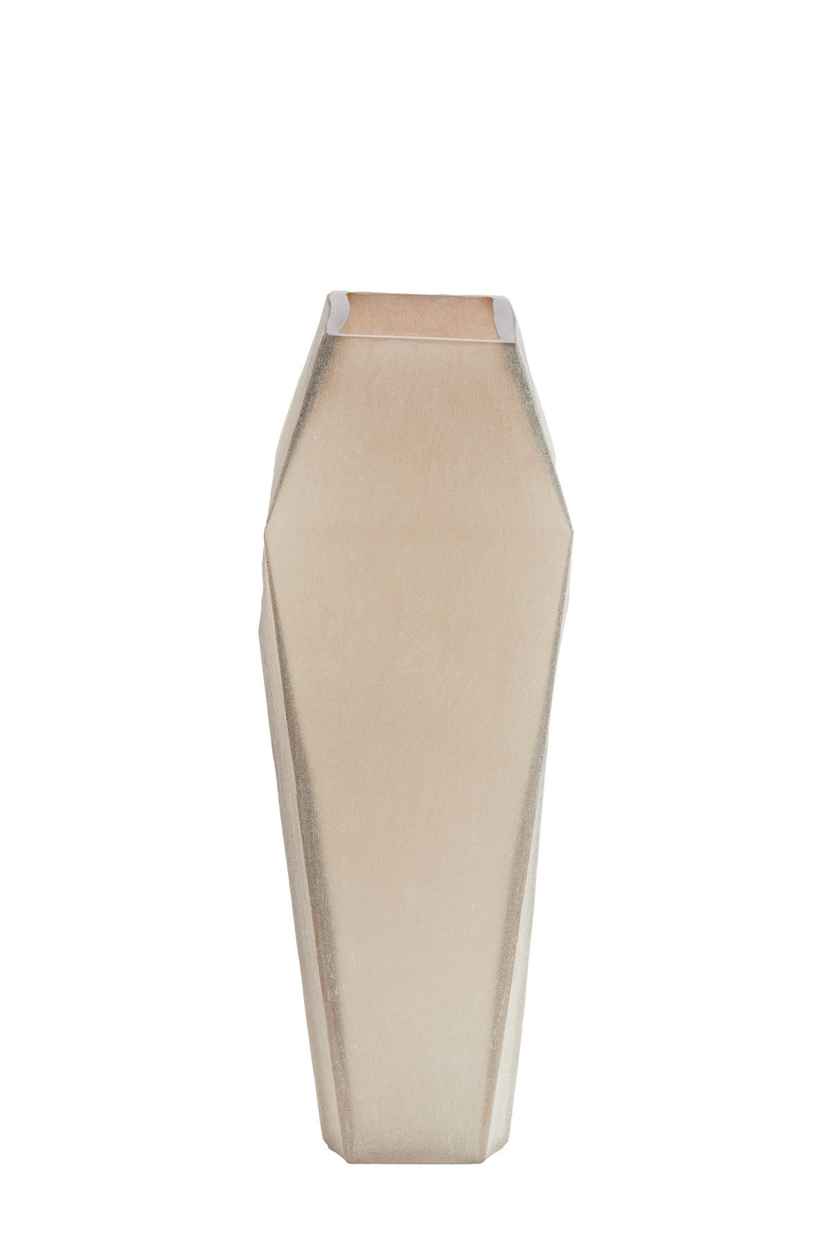 VAZE Vionna Braun 30/16/44.5 cm - Braun, Glas (44.5cm) - Light & Living