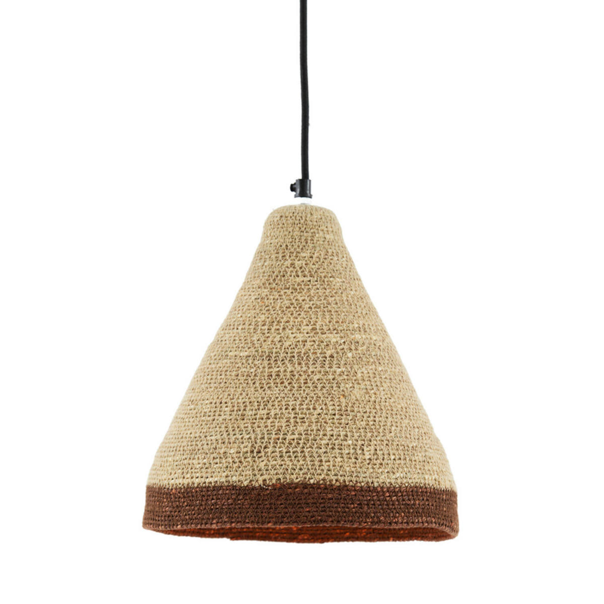 HÄNGELAMPE Brescia Weiß Ø36/37 cm - Weiß, Holz (36/36/37cm) - Light & Living