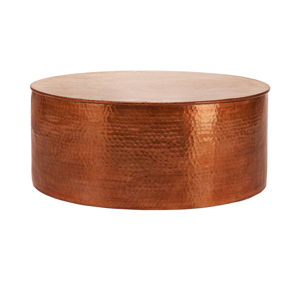 COUCHTISCH - Bronzefarben, Metall (76/76/32cm) - WOMO-DESIGN