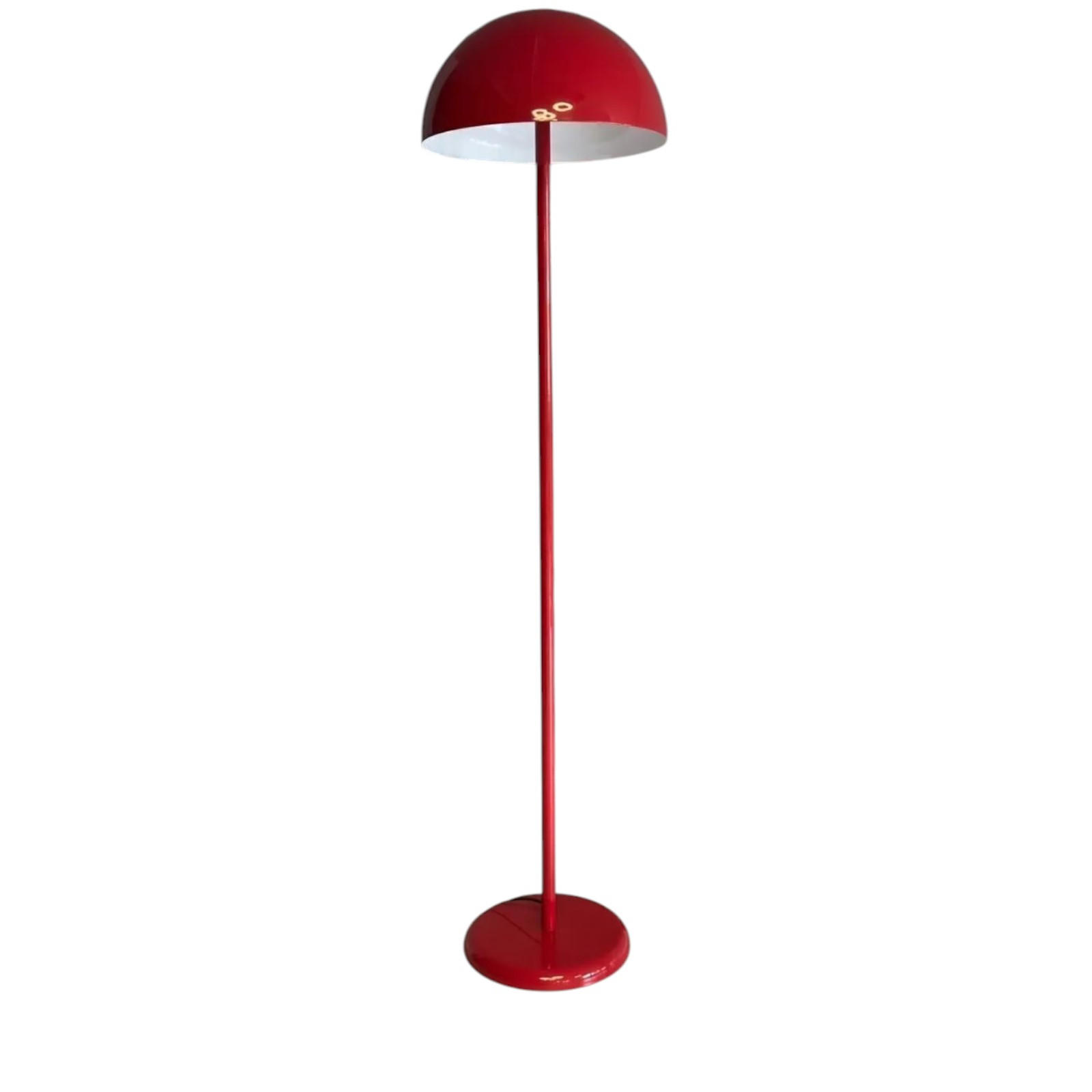 STEHLEUCHTE Gelora 170 Cm - Rot, Metall (37/37/170cm) - Bamyum