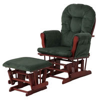 RELAXSESSEL Grün, Braun - Braun/Grün, Textil (74/103/71cm) - MCW