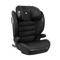 KINDERSITZ i-Track i-Size schwarz (100 - 150 cm) Gruppe 2/3 Isofix verstellbar - Schwarz, Kunststoff (44/61/45cm) - Kikka boo