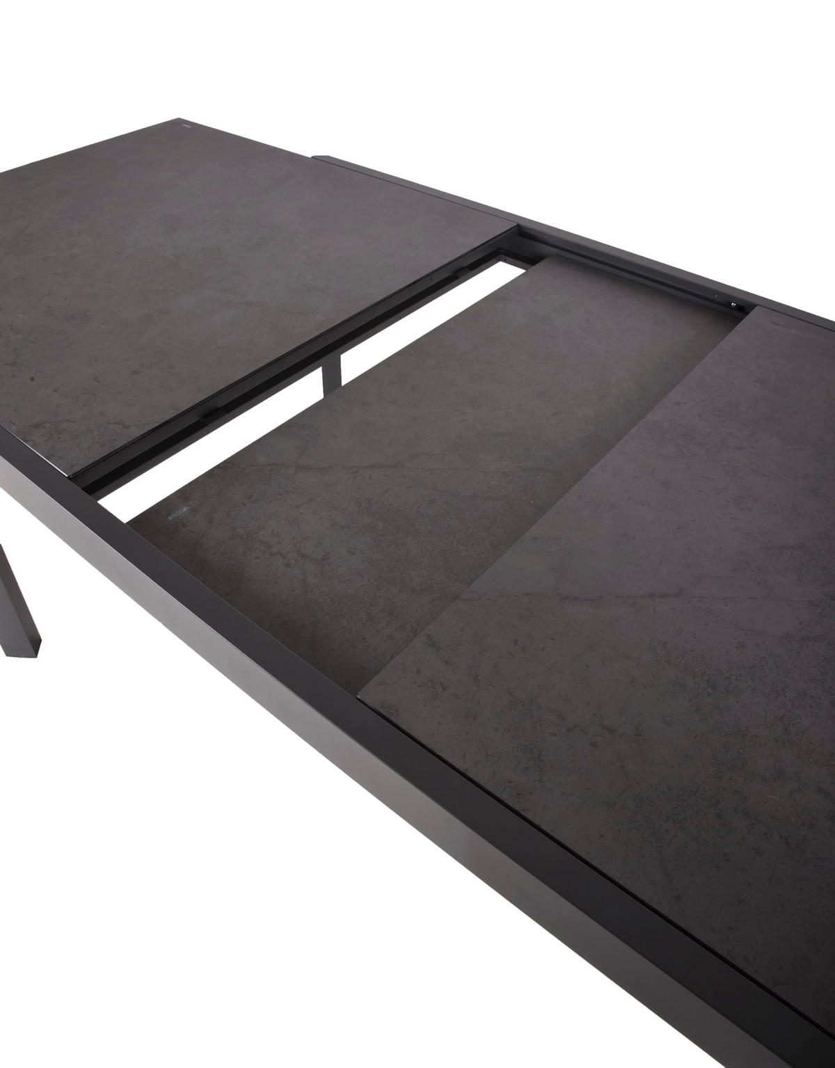 GARTENTISCH Eduard Ausziehtisch - Anthrazit, Metall (300/100/75cm) - DELUKE