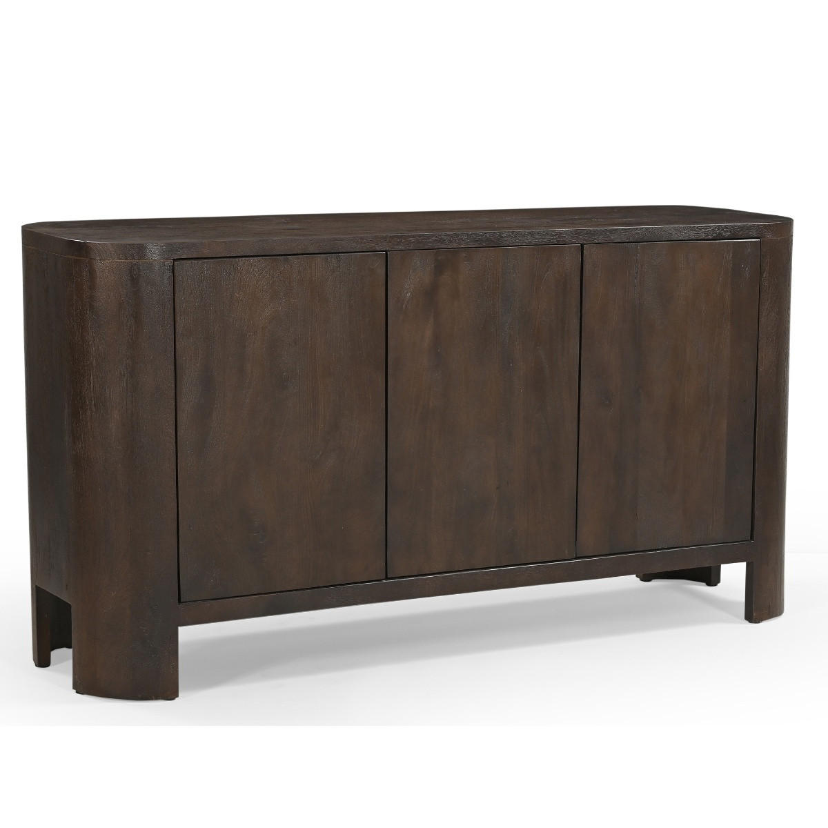 SIDEBOARD aus Mangoholz 150cm, dunkelbraun - Braun, Holz (150/76/40cm) - Giga Meubel