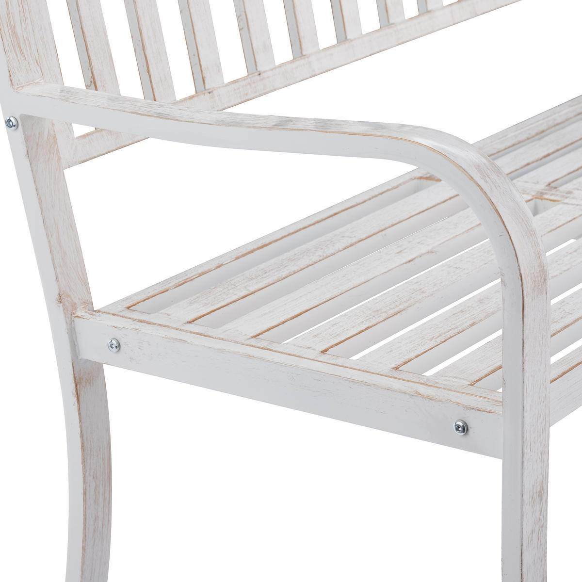 GARTENBANK - Multicolor, Metall (150/89/58.5cm) - Relaxdays