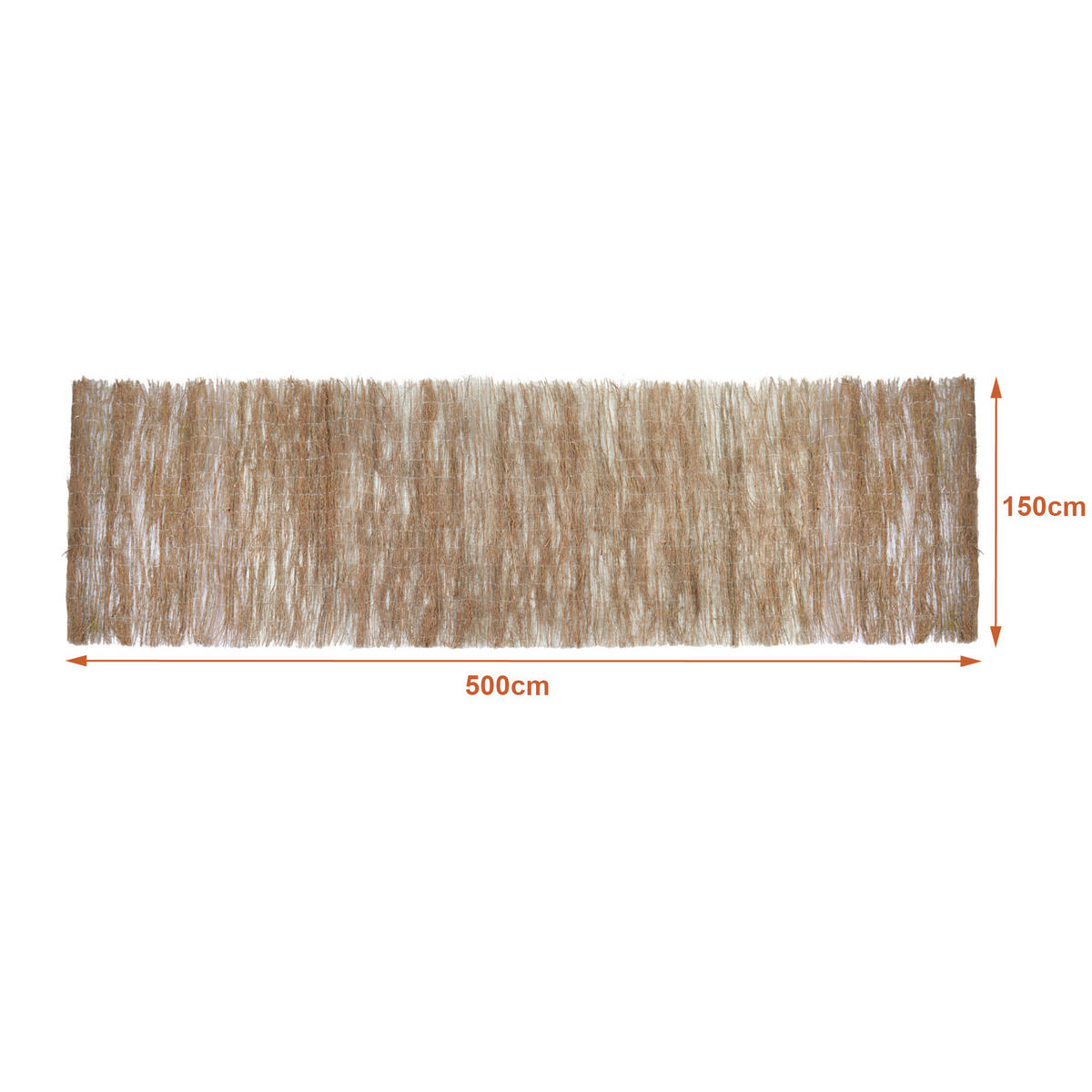 REISIGZAUN Brielle - Naturfarben, Naturmaterialien (150/0.6cm) - casa.pro