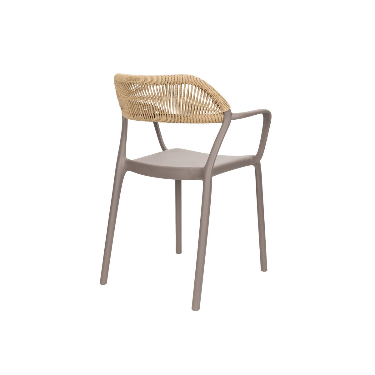 GARTENSTÜHLE Jara - 4 er Set - Taupe, Kunststoff (56/78/52cm) - Housecraft Living