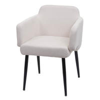ESSZIMMERSTUHL Cremeweiß - Weiß, Textil (57/77/56cm) - Jamb