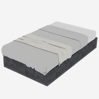 POLSTERBETT 90x200 cm Stauraum hydraulisch grau - Grau, Textil (90/200cm) - LEBENLANG