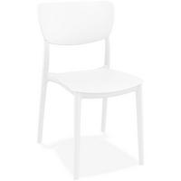 STUHL OMA Weiß - Weiß, Kunststoff (39/82/45cm) - Légia Home