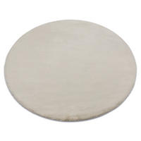 TEPPICH Bunny 140 cm - Beige, Textil (140/140cm) - rugsX