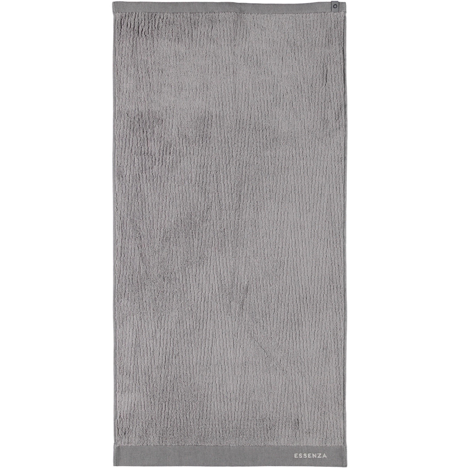 HANDTÜCHER CONNECT ORGANIC LINES GREY - Grau, Textil (50/100cm) - Essenza