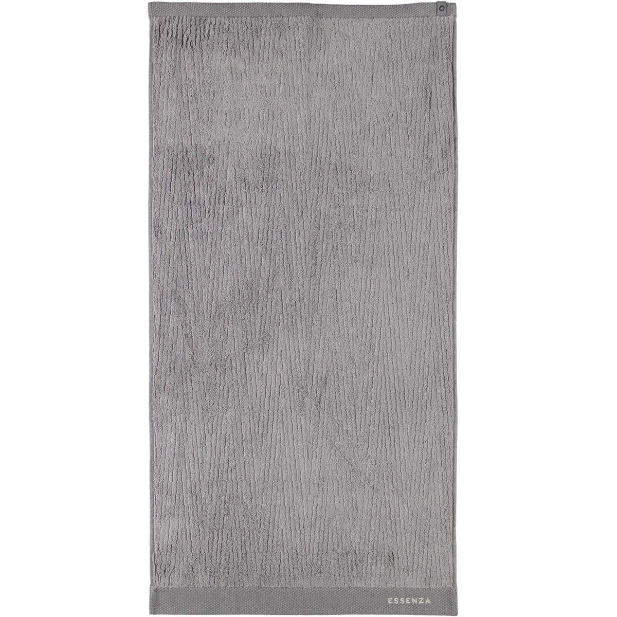 HANDTÜCHER CONNECT ORGANIC LINES GREY - Grau, Textil (60/110cm) - Essenza