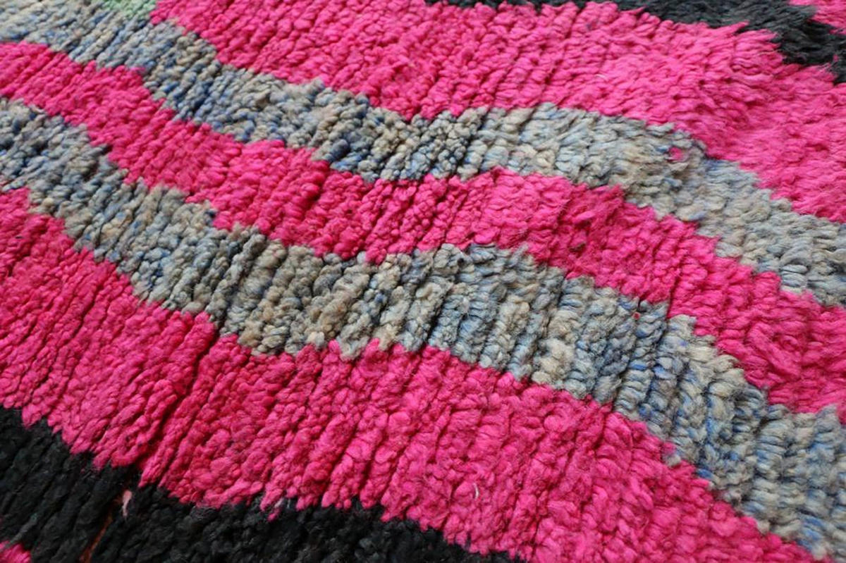 BERBERTEPPICH aus reiner Wolle 72x 350 cm - Pink, Naturmaterialien (72/350cm) - AFK Living