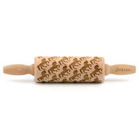 TEIGROLLE Pferde, junior, 23 cm, Buchenholz - Braun, Holz (23cm) - Folkroll