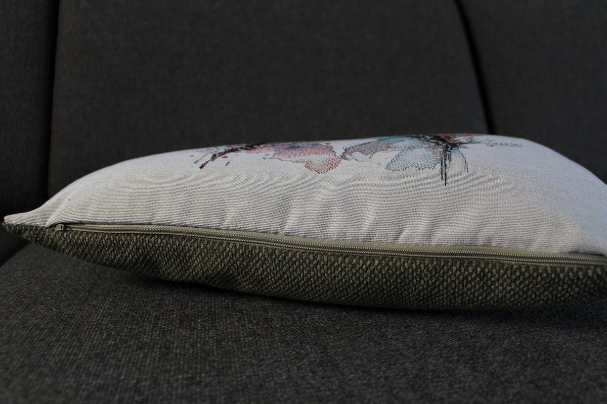 KISSENHÜLLE FANTASIE - Beige, Textil (45/45cm) - Yve! decoration