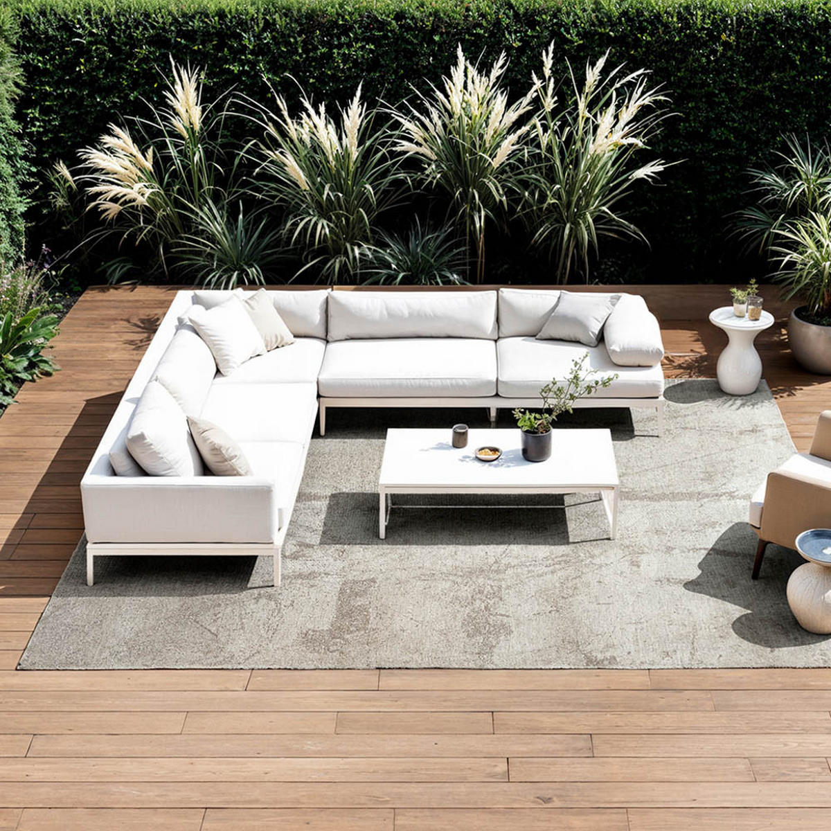 TEPPICH Albatre Mad Men Sol 80/150 cm - Grau, Textil (80/150cm) - Louis De Poortere