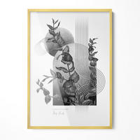 BILDERRAHMEN - Silberfarben, Kunststoff (70/100/1.5cm) - Wallfluent