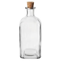 SERVIERFLASCHE Korkverschluss 530 ml Transparent - Transparent, Glas (7.5/18/7.5cm) - Orion 