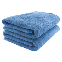 SAUNATUCH, 2er-Set, 70x200 cm, 100% Baumwolle, Blau - Dunkelblau, Textil (70/200cm) - Zollner