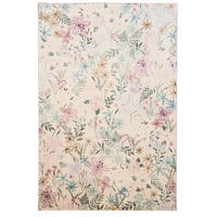 TEPPICH Milly waschbar Multicolor/Weiß 200/300 cm - Multicolor/Weiß, Kunststoff/Textil (200/300cm) - benuta