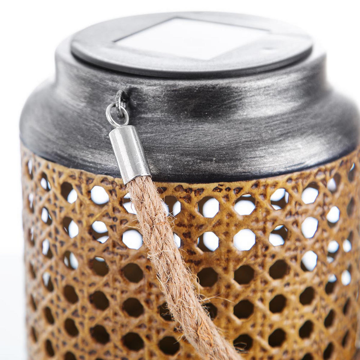 LED AUSSENLEUCHTE Modica Metall Braun - Braun, Metall (12/12/16cm) - Nowa