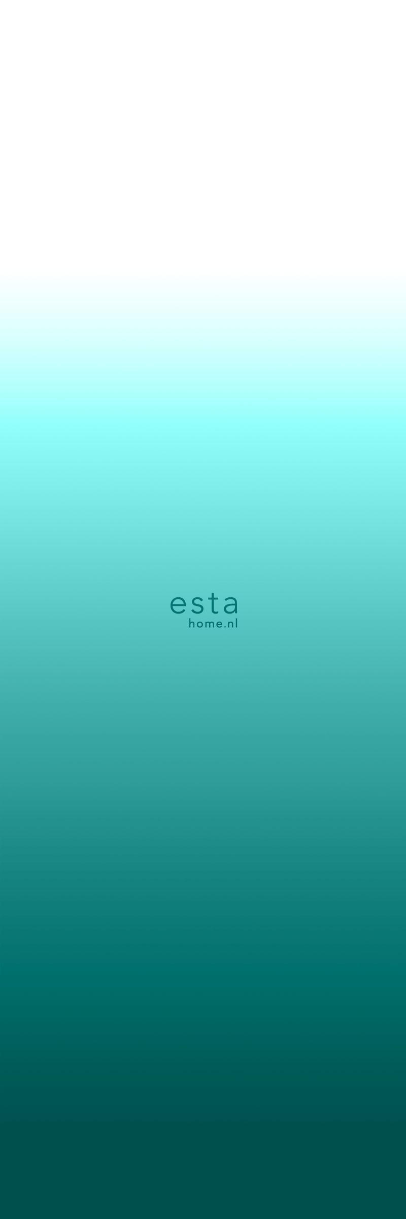 ESTAhome Fototapete Türkis 100x279 cm